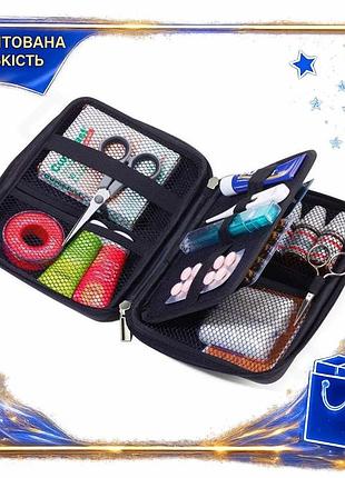 Dm органайзер для дрібниць специфікація 2.2 troika travel case чорний сумка для кабелів та зарядок для spe|lz