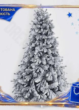 Dm искусственная канадская сосна спецификация 2.2 2.60м заснеженная для украшения дома новогодняя елка spe|lz