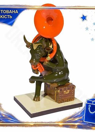 Dm статуетка корова josephine специфікація 2.2 au trombone колекційна полірезин для інтер'єру подаруно spe|lz