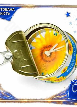 Dm годинник в бляшаній специфікація 2.2 банці vento для подарунка настільний з магнітом оригінальний с spe|lz
