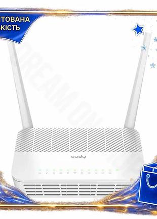 Dm маршрутизатор cudy gp1200 спецификация 2.2 wi-fi gpon 4 порта lan для офиса и дома интернет-роутер spe|lz