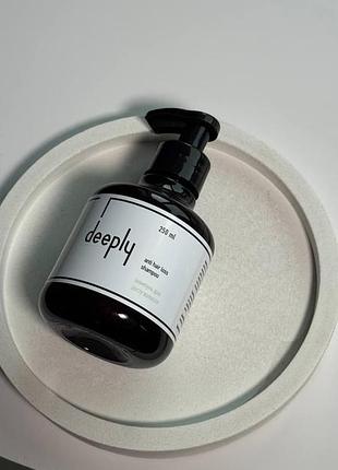 Шампунь для росту волосся anti hair loss shampoo від deeply (250 мл)