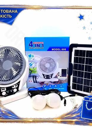 Dm вентилятор с солнечной спецификация 2.2 панелью 6 дюймов с led лампами для дома дачи и походов usb spe|lz