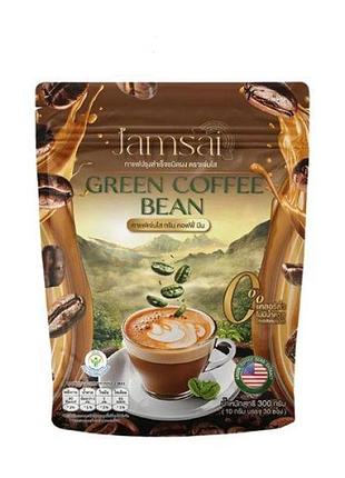 Зеленый кофе jamsai для похудения и очищения организма 300г