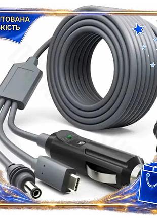 Dm кабель питания starlink спецификация 2.2 mini 3 в 1 2 метра для устройств usb type-c и прикуривател spe|lz