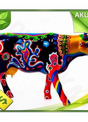 Ve статуетка корова beauty cow new version полістоун колекція фігурка для декору інтер'єру подарункови n6w_ver