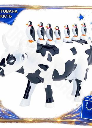 Dm статуэтка корова transporte спецификация 2.2 coletivo cowparade коллекционная фигурка для декора ин spe|lz
