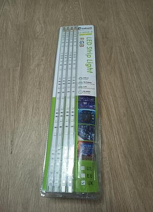 Led лента rgb cefrank ls1802k-5 (4 шт по 15 диодов, пульт ду)