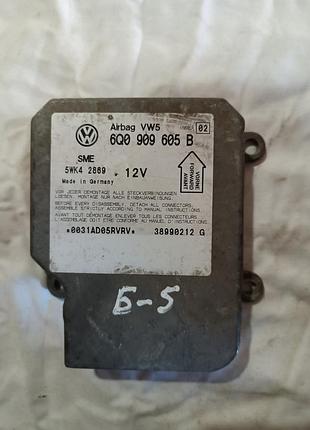 Блок airbag 6q0909605b volkswagen