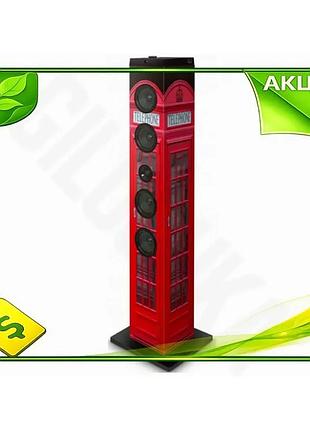 Ve мультимедийная bluetooth колонка 40вт new version с fm-радио bigben interactive красная акустическа n6w_ver
