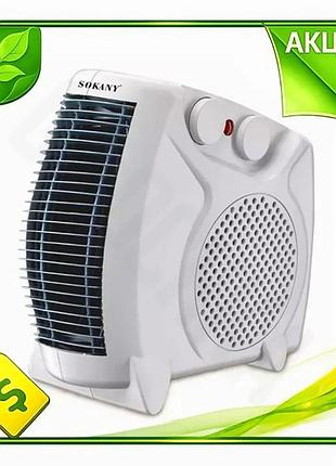Ve тепловентилятор дуйка sokany 2000w new version обігрівач для дому та офісу підлоговий електричний о n6w_ver