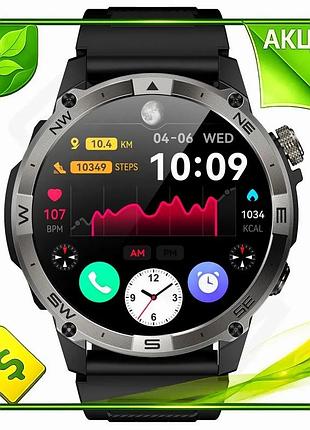 Ve умные часы north edge new version gps с компасом черные для взрослых фитнес-трекер с amoled дисплее n6w_ver