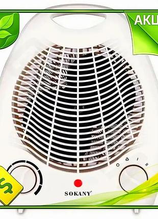 Ve тепловентилятор дуйка sokany 2000w new version обігрівач для дому та офісу підлоговий електричний о n6w_ver