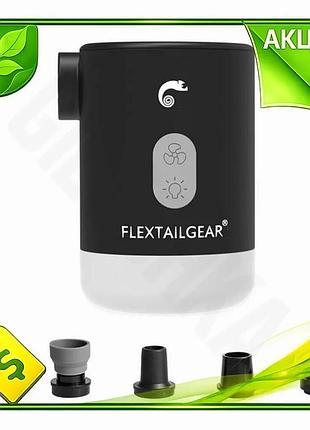 Ve кемпинговый насос фонарь flextail new version max pump 2 pro черный универсальное устройство для ак n6w_ver
