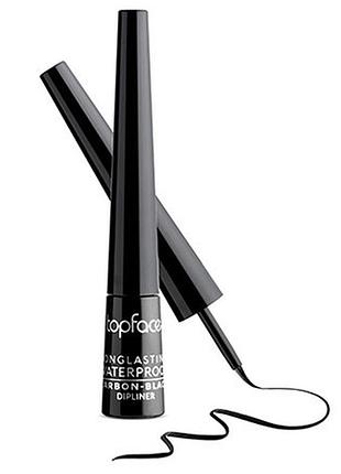 Topface - підводка водостійка "longlasting waterproof carbon-black"