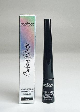 Topface - підводка водостійка "longlasting waterproof carbon-black"