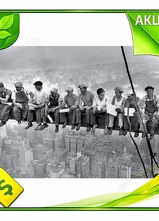 Ve картина salvadori arte man new version at work 50х70 см художній шовковий друк для оформлення стін n6w_ver