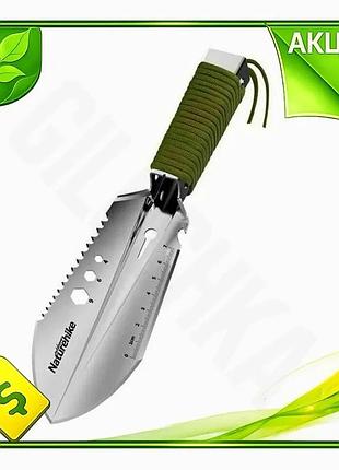 Ve многофункциональная лопата naturehike из new version нержавеющей стали для туризма и активного отды n6w_ver