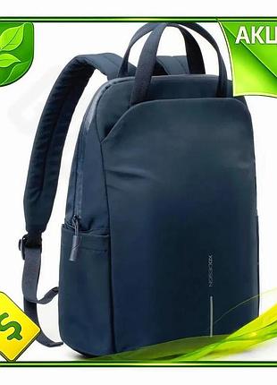 Ve рюкзак міський xd design new version soft tote темно-синій для ноутбука 16 дюймів унісекс водонепро n6w_ver