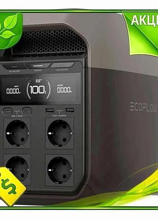 Ve зарядная станция ecoflow delta new version 3 1800вт 1024втч для кемпинга и дома источник энергии по n6w_ver