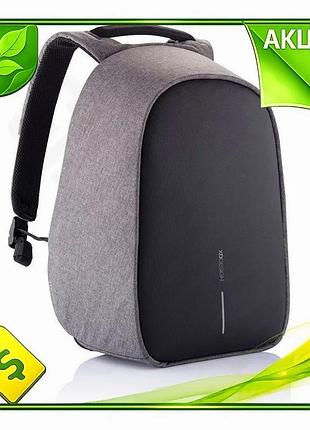Ve рюкзак-антивор xd design hero new version xl сірий для дорослих унісекс з usb-роз'ємом та rfid-захи n6w_ver