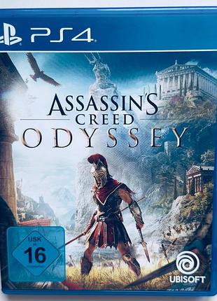 Assassin's creed odyssey, б/в, англійська версія - диск для playstation 4