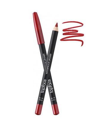 Topface - олівець для губ водостійкий "waterproof lipliner" [118]
