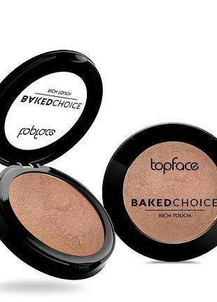Topface - рум'яна запечені "baked choice - rich touch baked blush on" [03 - top secret]
