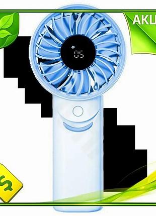 Ve вентилятор nitecore з led-дисплеєм new version до 5.8 м/с 5 швидкостей з акумулятором настільний по n6w_ver
