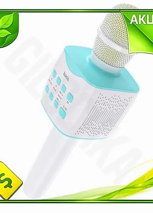 Ve мікрофон караоке hoco бездротовий new version з bluetooth для співу та розваг зі зміною голосу та л n6w_ver