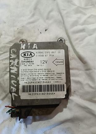 Блок airbag 0k54b677f0a. kia
