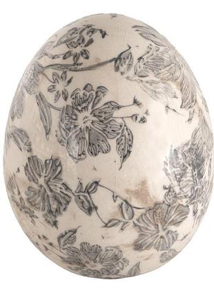 Керамічна фігурка яйце, 9*12 см, 6ce1451s clayre & eef nai