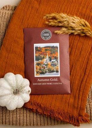 Саше autumn gold bw106191 bridgewater candle company nai