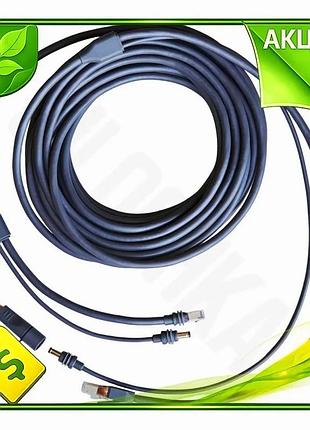 Ve кабель hugener 2 в new version 1 starlink mini зарядка dc usb-c ethernet 15м для автобудинків та чо n6w_ver