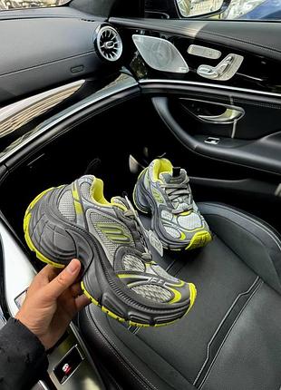Женские кроссовки balenciaga 10xl green yellow x баленсиага 37