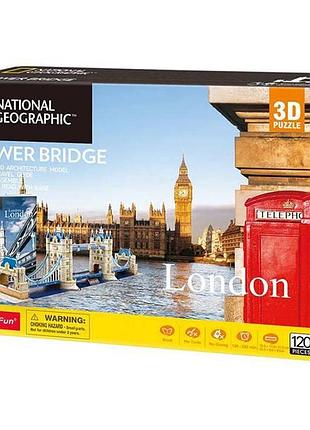 3d пазл cubicfun national geographic тауерський міст (ds0978h)