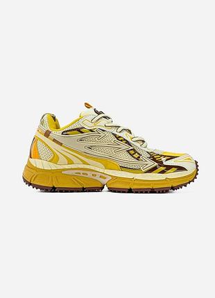 Желтые кроссовки унисекс off white be right back yellow х офф уайт 36
