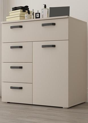Комод с ящиками 800х810х482 мм кашемір (tkb-367.2)