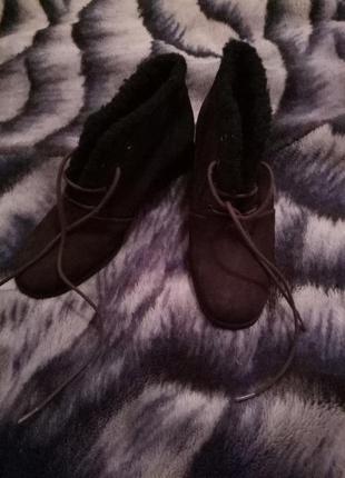 Полуботинки зимние