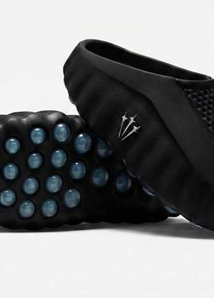 Блакитні шльопанці, капці унісекс nike mind 001 drake's nocta iceman х найк майнд 40