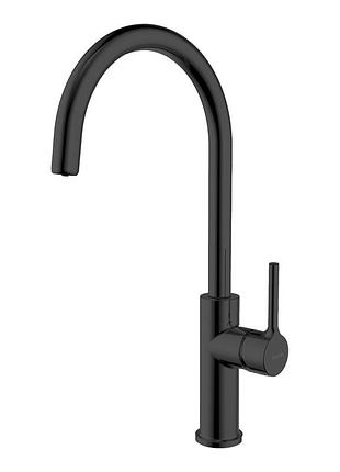 Pivot wd смеситель для кухни с подключением питьевой воды, черный матовый