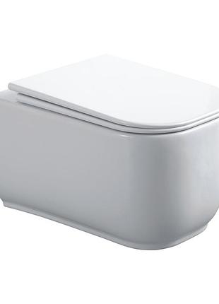 Puerta 2.0 vortice підвісний унітаз, сидіння duroplast