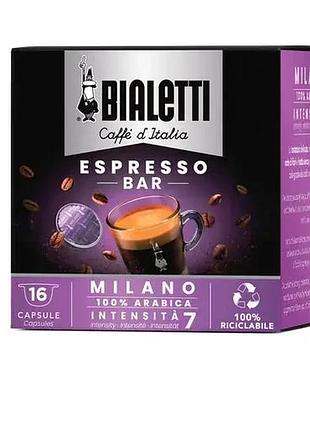 Капсулы bialetti caffe d'italia milano для gioia, 16 шт