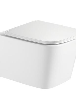 Kubik унитаз подвесной c06810200(48,5*34*36,5 см, twist, сиденье duroplast)