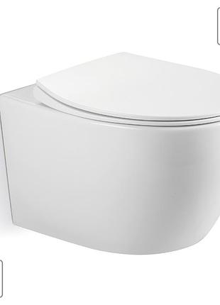 Svetly унитаз подвесной (52*37,3*36,5 см, twist, сиденье duroplast)