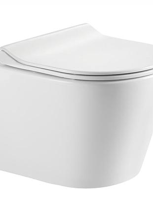 Dobry унітаз підвісний c06822200 (48,5 * 36 * 36,5 см, twist, сидіння duroplast)