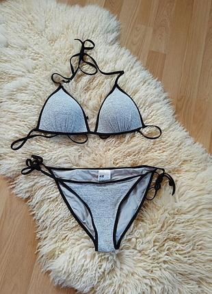 Трендовый женский раздельный купальник h&amp;m