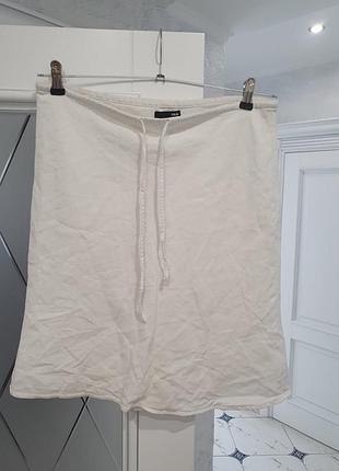 Льняна юбка h&amp;m