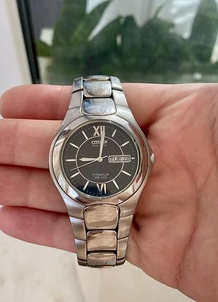Часы citizen eco drive titanium оригинал япония
