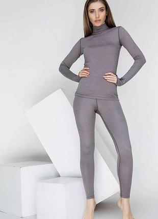 Термокомплект жіночій totalfit norway twk7 xs, сірий